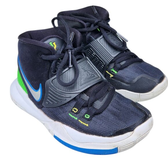 Nike Kyrie 6 Shutter Shades PS Black Soar Dynamic Yellow BQ5600-004 Sneakers 11C - Picture 4 of 13